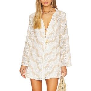 Sabina Musayev Magnolia Mini Dress In White Size Small